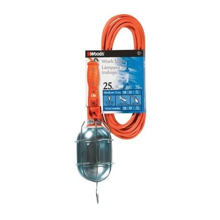 Southwire TROUBLE LITE 16/3 25FT SJTW ORG CM0691
